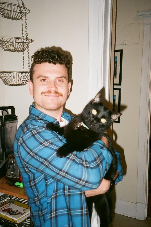 Tim, the mechanic and owner of Bat Cat Cycling in Hyde Park, Chicago